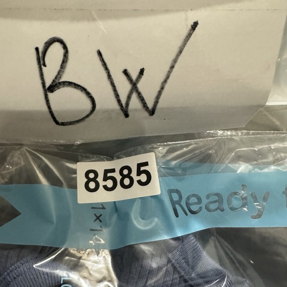 Uniqlo Button Top Shirt Long Sleeve Women XS Blue Ribbed Cozy Casual Normcore - Picture 7 of 7